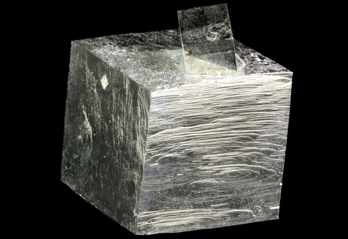 Pyrite Cube Cluster - Navajun, Spain #71605